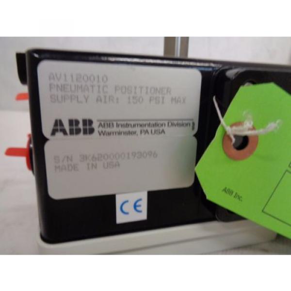 NEW ABB MODEL AV 1120010 PNEUMATIC POSITIONER #2 image