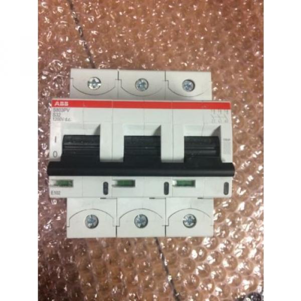 ABB S803PV-S32  CIRCUIT BREAKER 32A *Old Stock New* #1 image