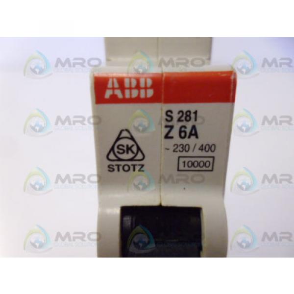 ABB S 281 Z 6A CIRCUIT BREAKER *NEW NO BOX* #4 image