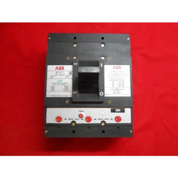 ABB LHB63600S  600AMP 600VAC 3-POLE MAGNETIC ADJ. TRIP  CIRCUIT BREAKER #3 image