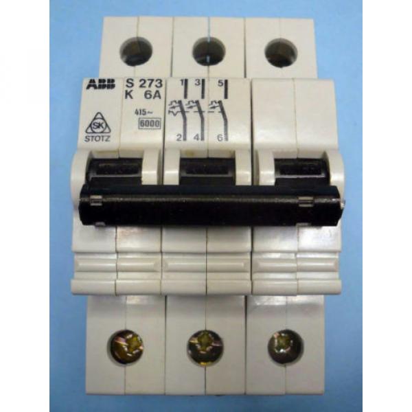 ABB BBC S273 K6A Circuit Breaker 220/240/380 VAC New Other #2 image