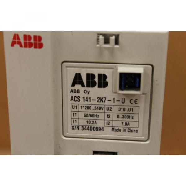 ABB ACS141-2K7-1-U DRIVE #2 image