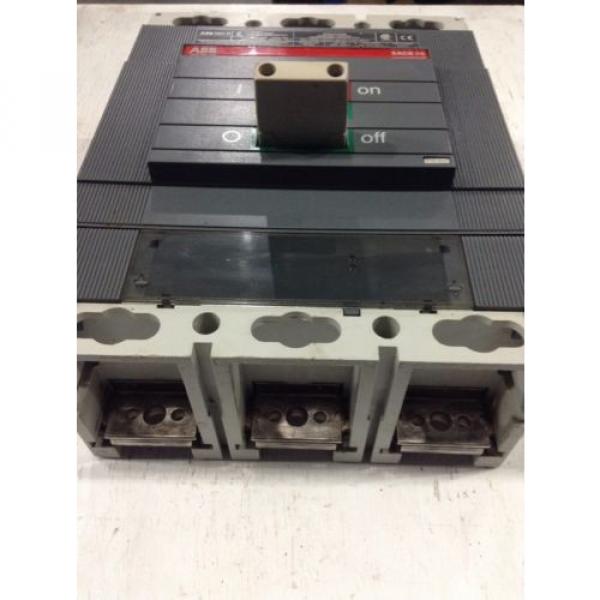 S6H-D ABB 3 Pole 600 Amp 600 Volt Circuit Breaker Type S6H #2 image