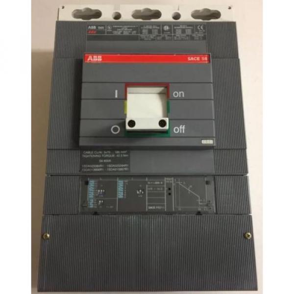ABB S6N 3 Pole, 800 Amps, 600 VAC Circuit Breaker. #1 image
