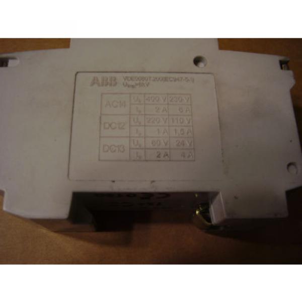 ABB S271 K4A single pole, with NO/NC contacts #3 image