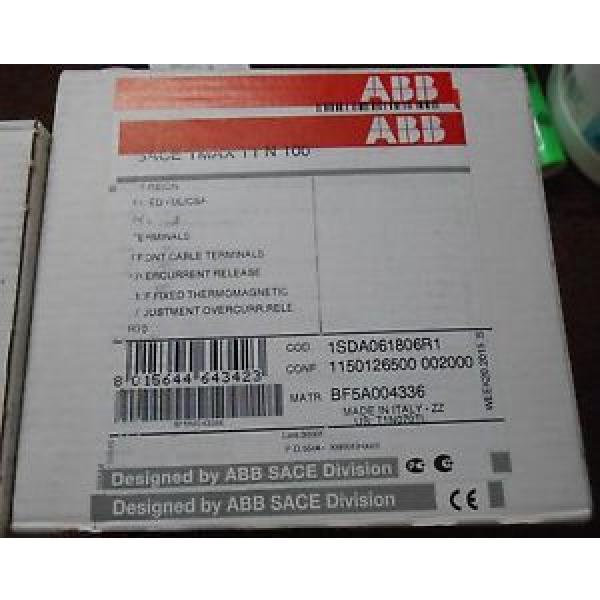 t1n070tl 70 amp 600 v abb lug lug breaker new boxed #1 image