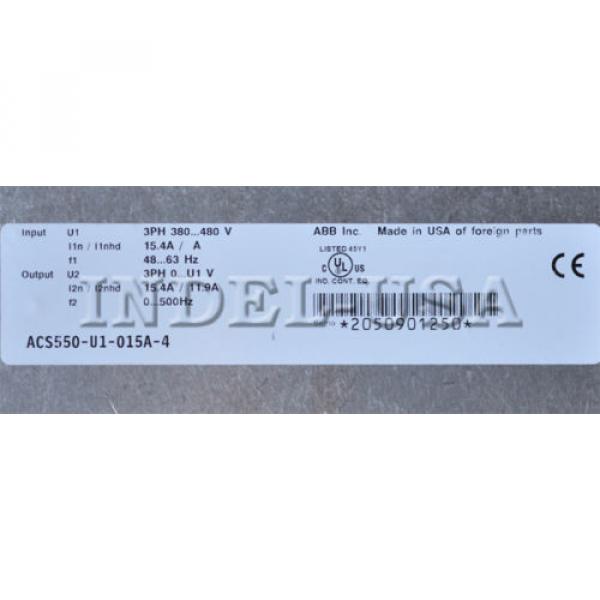 ABB ACS550-U1-015A-4 DRIVE. 90 DAYS WARRANTY #4 image