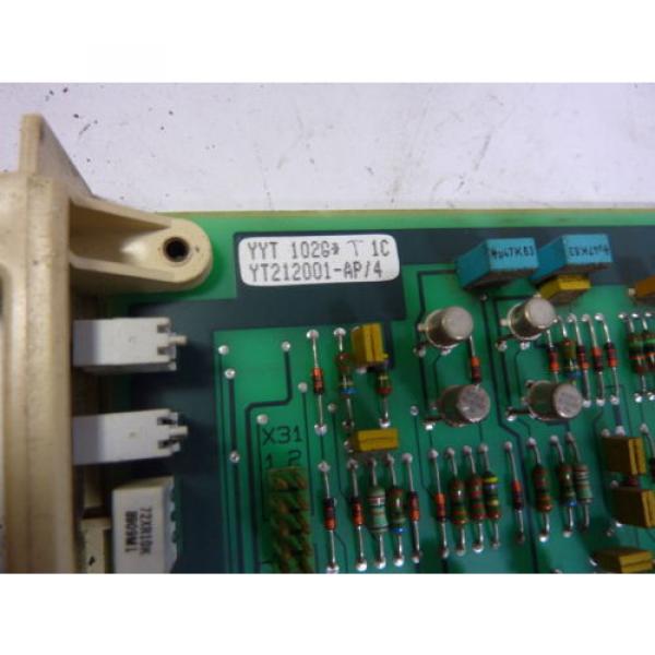 ABB YYT-102G Servo Controller Board  USED #3 image