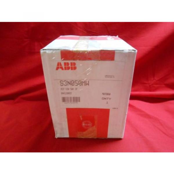 ABB S3N050MW 3P 50A 600 VAC BREAKER NEW #1 image