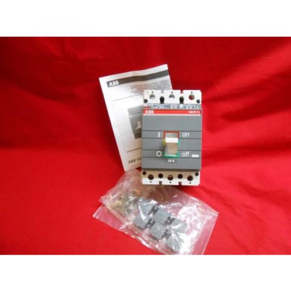 ABB Sace Isomax S Circuit Breaker S3HQ020TW 20A 3P NIB #2 image