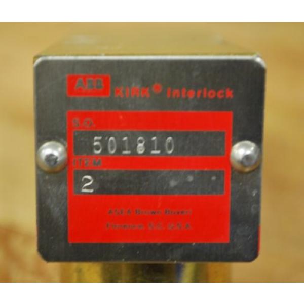 ABB Kirk 501810 Dual Key Interlock. One key head removed, both key are removable #3 image