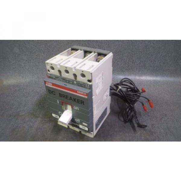 ABB DC CIRCUIT BREAKER S3B 175 AMP // 240 VAC 500 VDC // 2 POLE WITH AUX &amp; ALARM #2 image