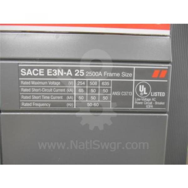 1SDA040649R1 - 2500A ABB SACE EMAX E3N MO/BI, NEW SKU012388 #6 image