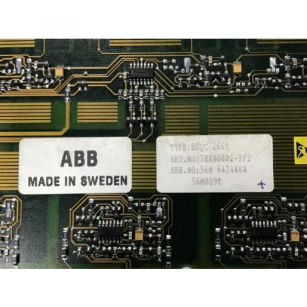 USED ABB DSQC 266T SERVO AMPILFIER BOARD 3HAB8802-1/2 (F3) #4 image