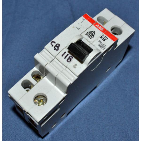 ABB Circuit Breakers Model: K16 #1 image