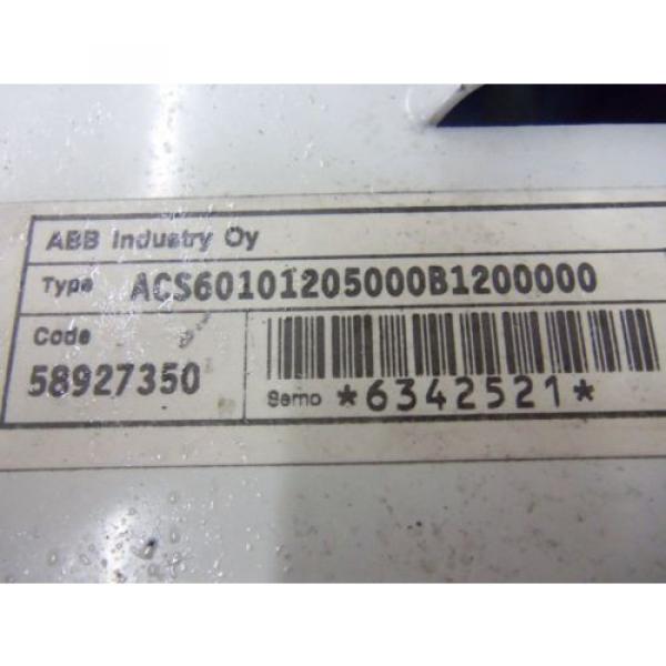 ABB ACS60101205000B1200000 *USED* #3 image