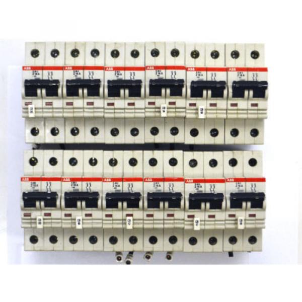 (Lot of 12) ABB Electric S282 Z16A Mini 2-Pole 16A Circuit Breakers 400VAC #1 image