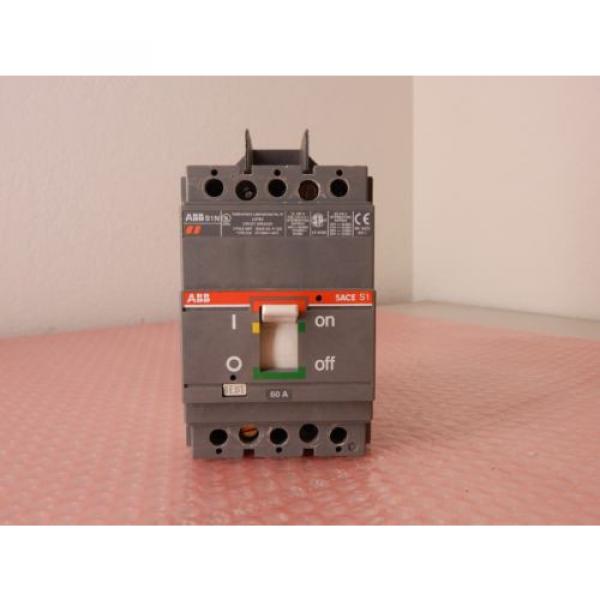 ABB CIRCUIT BREAKER 60A SACE S1 #1 image