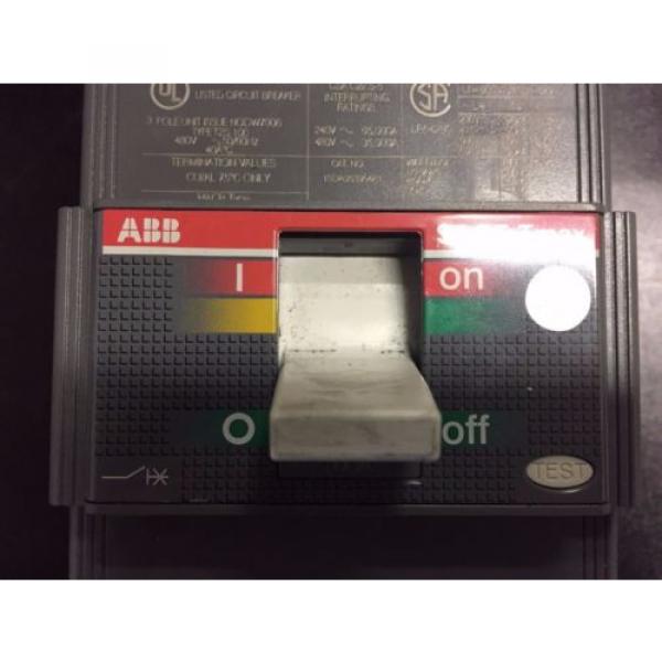 ABB 100A SACE TMAX Breaker 3 phase #7 image