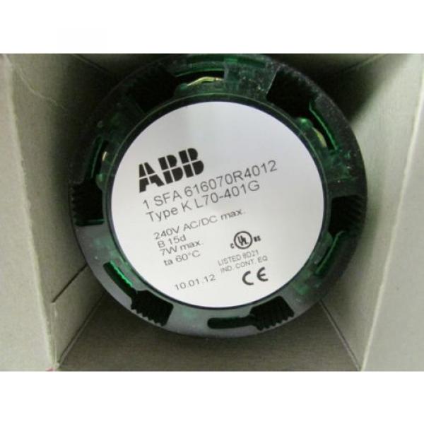 ABB Green Light Element 1 SFA 616070R4012 K L70 401G #2 image