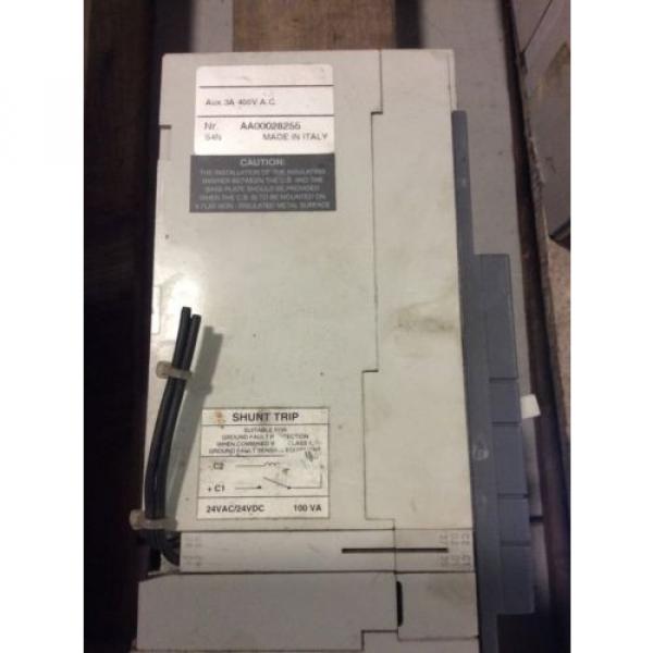 ABB S4N Circuit Breaker 100 Amp 600 Volt 3 Pole SACE PR211 Trip Unit  Shunt Trip #3 image