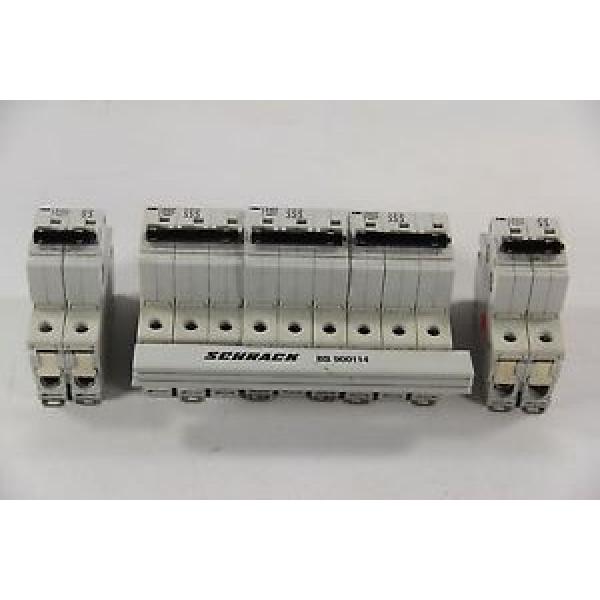 LOT OF 5 ABB Circuit Breakers, S222, S223, 240, 600, 10-16A, 2-3POLE #1 image
