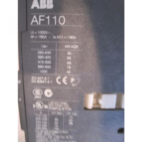 NEW ABB  AF110-30 CONTACTOR AF11030 #2 image