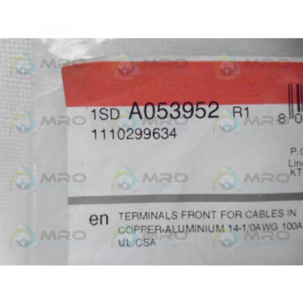 ABB 1SD A053952 R1 FRONT TERMNALS *NEW IN FACTORY BAG* #1 image