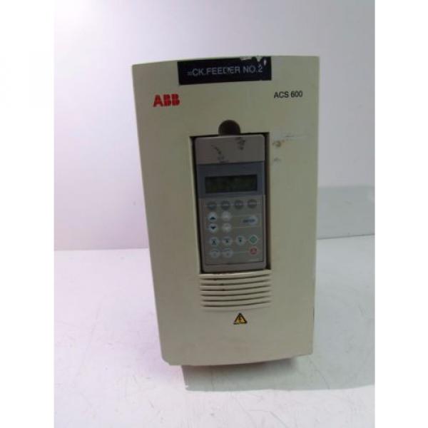 ABB ACS601-0009-A-000B1200801 AC DRIVE 5/7.5HP 380/500VAC 50/60HZ **FAIR** #3 image