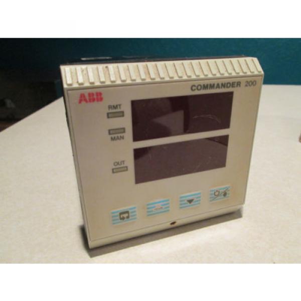 ABB KENT TAYLOR C201B30001U COMMANDER 200 PROCESS METER (USED) #4 image