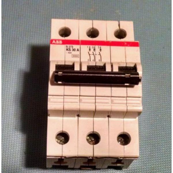 ABB S273-KS30 A  30Amp Circuit Breaker #1 image