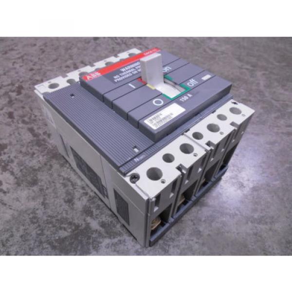 USED ABB S3N SACE S3 Circuit Breaker 150 Amps 600VAC 4 Pole #1 image