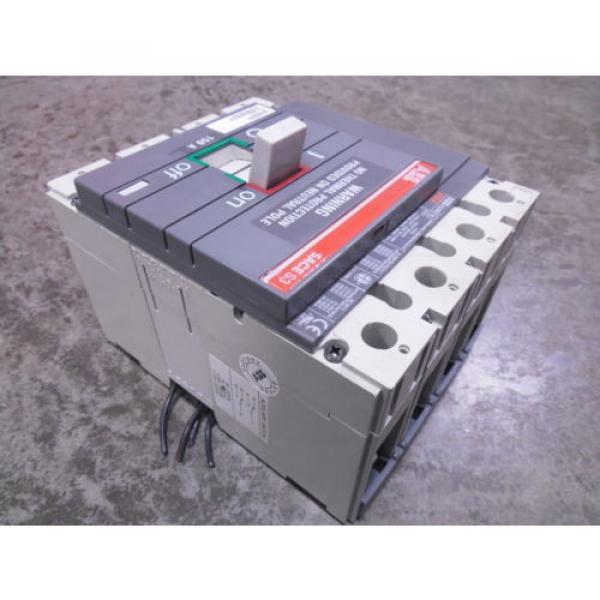 USED ABB S3N SACE S3 Circuit Breaker 150 Amps 600VAC 4 Pole #2 image