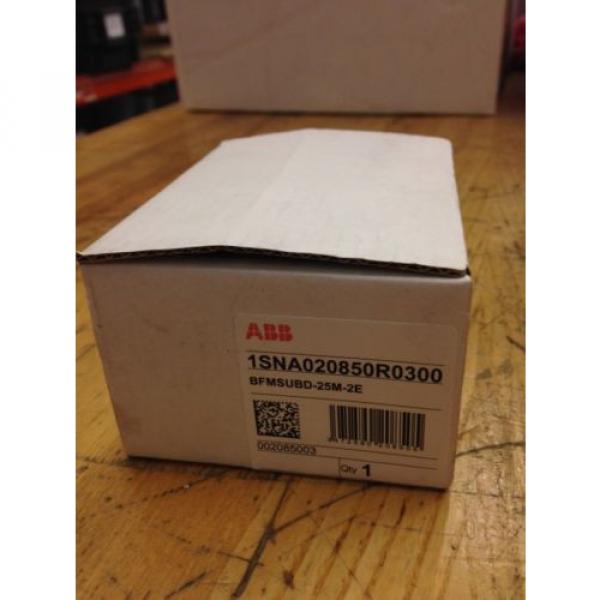 ABB CONTROL 1SNA020850R0300 BFMSUBD-25M-2E NEW IN BOX CONNECTING INTERFACE #4 image