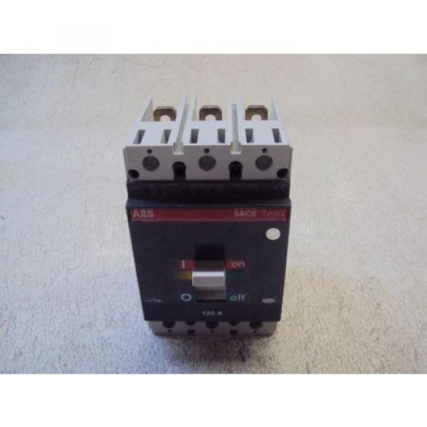 ABB SACE TMAX TS3N-150 CIRCUIT BREAKER 125A  NEW #1 image