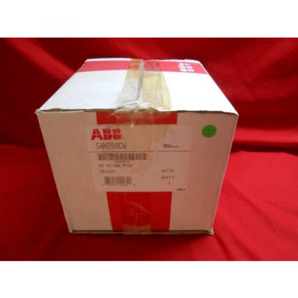 ABB  S4H250CW BREAKER  S4H 250AMP  3P  LSI S4H250BW #2 image