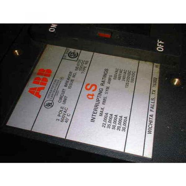 900 AMP ABB Circuit Breaker 900A # TN1120 (29475TK) #2 image