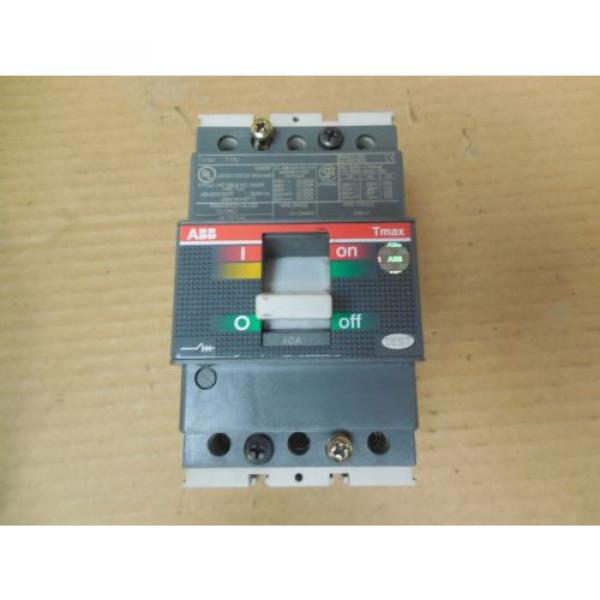 ABB Circuit Breaker T1N 40A 40 A Amp 3P 230/500V Used #1 image