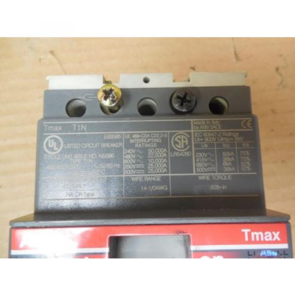 ABB Circuit Breaker T1N 40A 40 A Amp 3P 230/500V Used #2 image