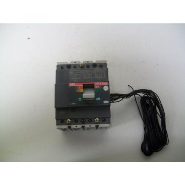 ABB T1N TMAX 4Pole 100A 480-600Y/347V Circuit Breaker W/Aux Switch NR:AG08030918 #1 image