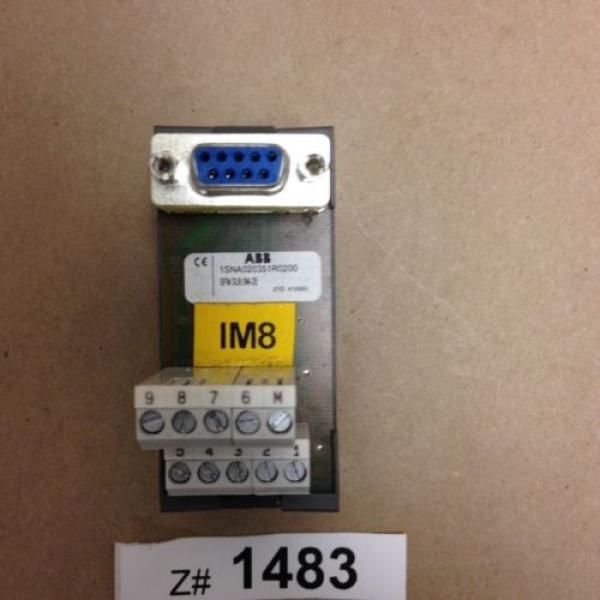 (Lot of 5) ABB 1SNA020351R0200 BFM SUB 9M-2E Single Wire Interface. #2 image