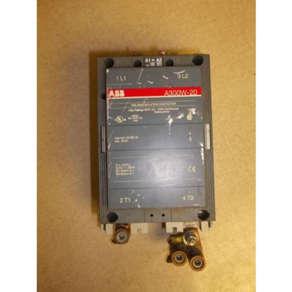 ABB Welding Isolation Contractor A300W-20 800vac 400A *FREE SHIPPING* #1 image