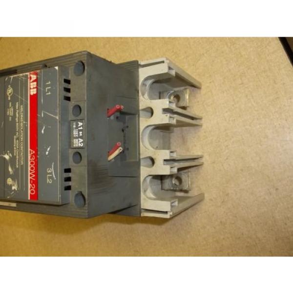 ABB Welding Isolation Contractor A300W-20 800vac 400A *FREE SHIPPING* #3 image