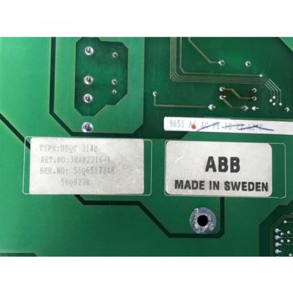 USED ABB DSQC 314B RECTIFIER MODULE BOARD 3HAB2216-1 (F4) #3 image