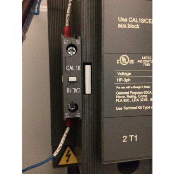 ABB Circuit Breaker AF460-30 CAL18-11 Aux. Block #7 image