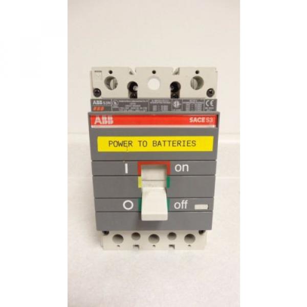 ABB S3N SACE S3 2-Pole 70A Circuit Breaker 122160060-002 #1 image