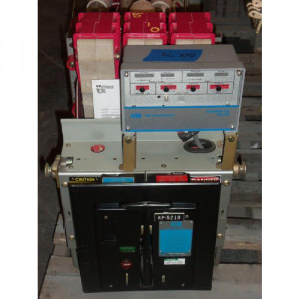 ABB K-DON 600S 1200 AMP FRAME 600 TRIP SOLID STATE AIR POWER CIRCUIT BREAKER LI #1 image