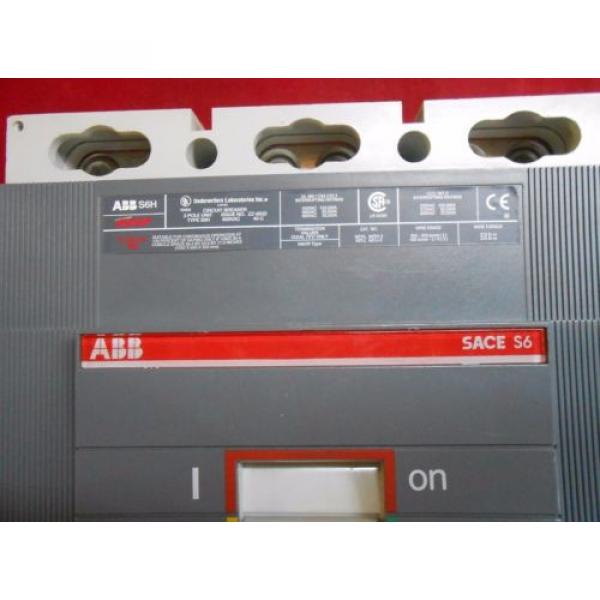 Recondition ABB S6H600BW Circuit Breaker 3-P 600A/600V W/LI Trip Unit #3 image