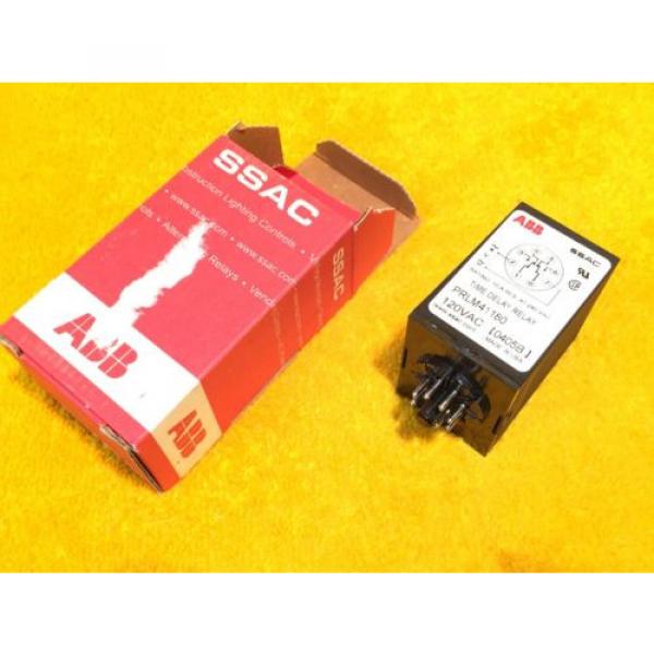 ***NEW*** ABB SSAC PRLM41180 SOLID STATE TIME DELAY 0405B  120 VAC #1 image
