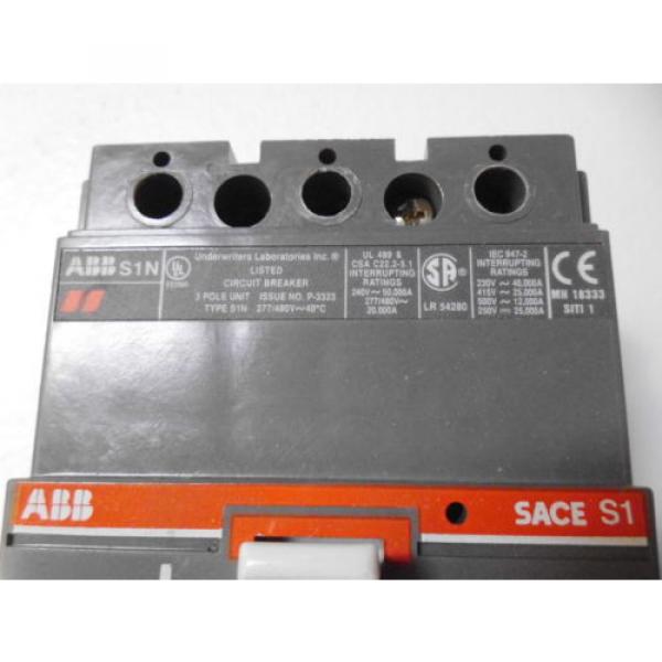 ABB SACE ISOMAX S1 N 100 CIRCUIT BREAKER 30A 1SDA048037R1 *NEW IN BOX* #5 image